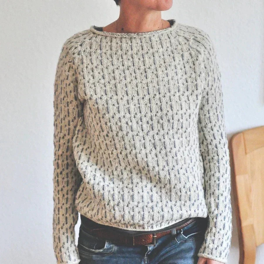 Luisa | Chic Grauer Pullover