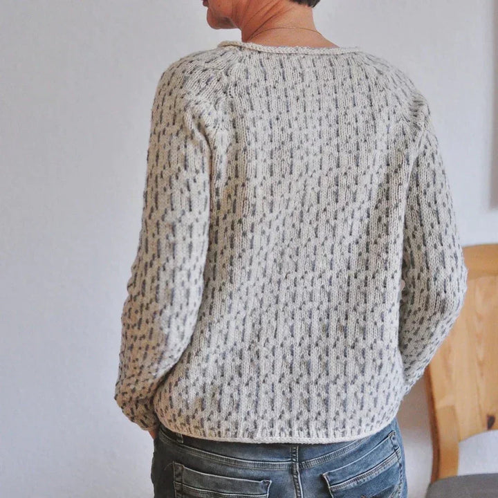 Luisa | Chic Grauer Pullover