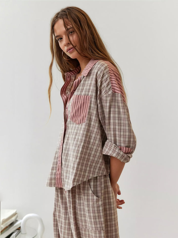 Sofia - Kuscheliges & Lockeres Damen Pyjama Set für wohltuende Nächte