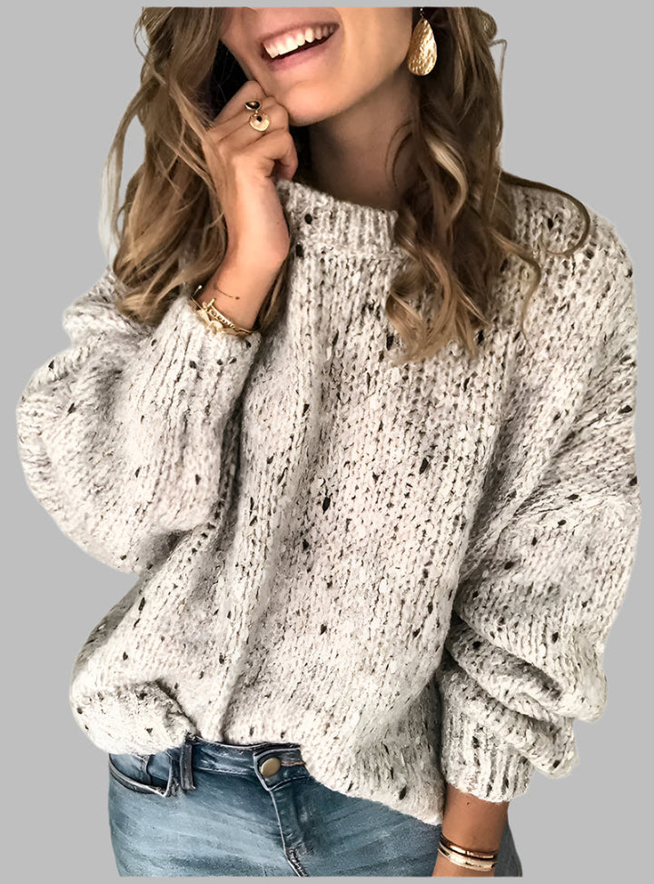 Clarissa | Bequemer Retro-Pullover