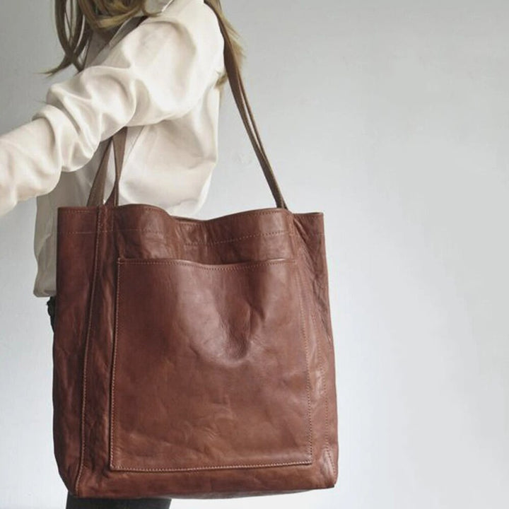 ModeVallee™ Dagmar - Elegante Lederhandtasche