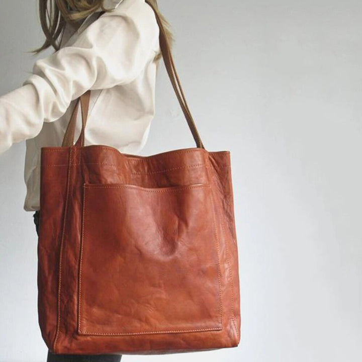 ModeVallee™ Dagmar - Elegante Lederhandtasche