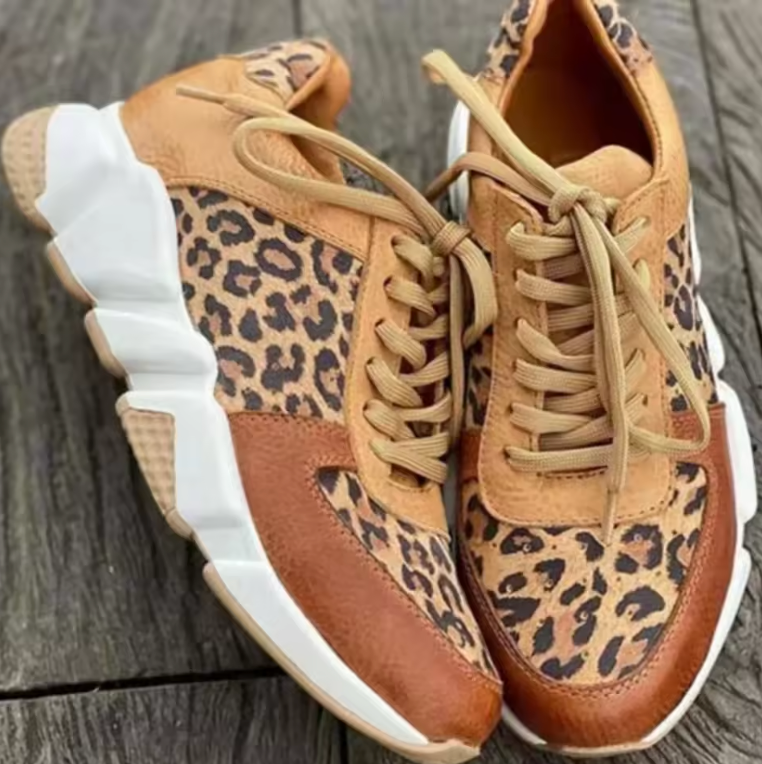 Savanna | Komfortabel Leoparden-Sneakers