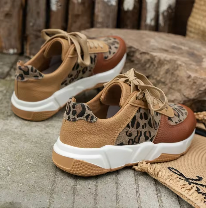 Savanna | Komfortabel Leoparden-Sneakers