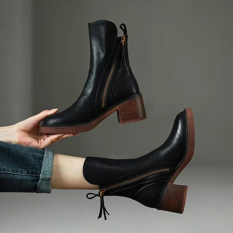 Tessa | Leder Stiefeletten