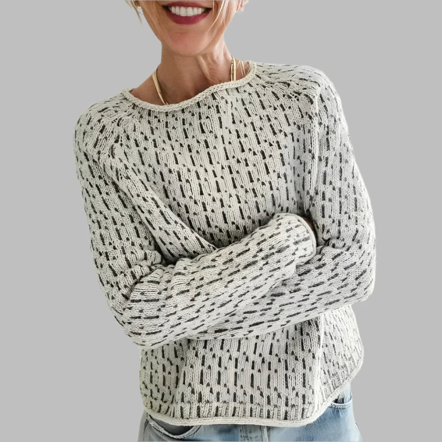 Luisa | Chic Grauer Pullover