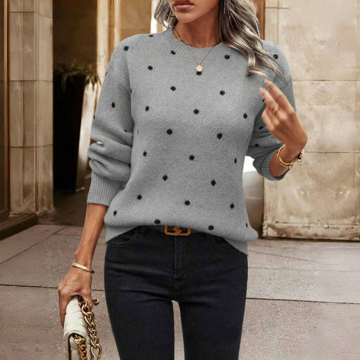 Nikita – Polka-Dot-Strickpullover