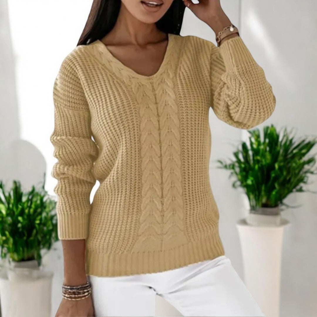 Anika | Klassischer Strickpullover