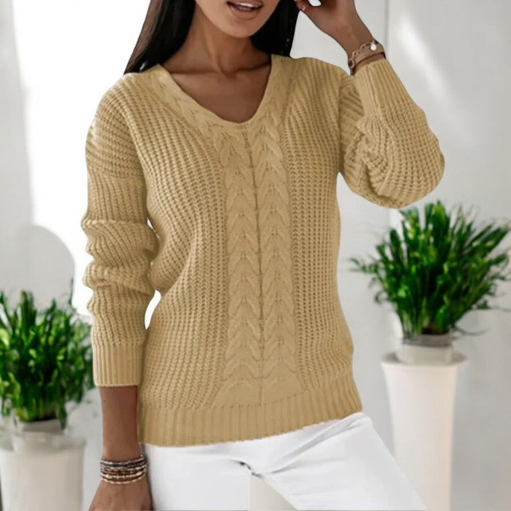 Anika | Klassischer Strickpullover