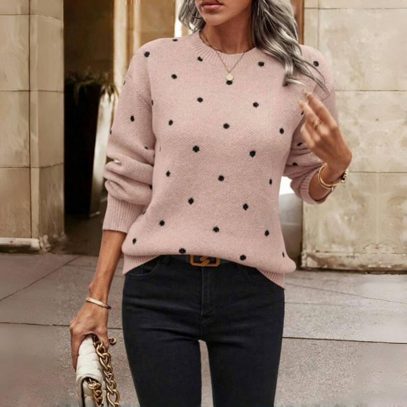 Nikita – Polka-Dot-Strickpullover