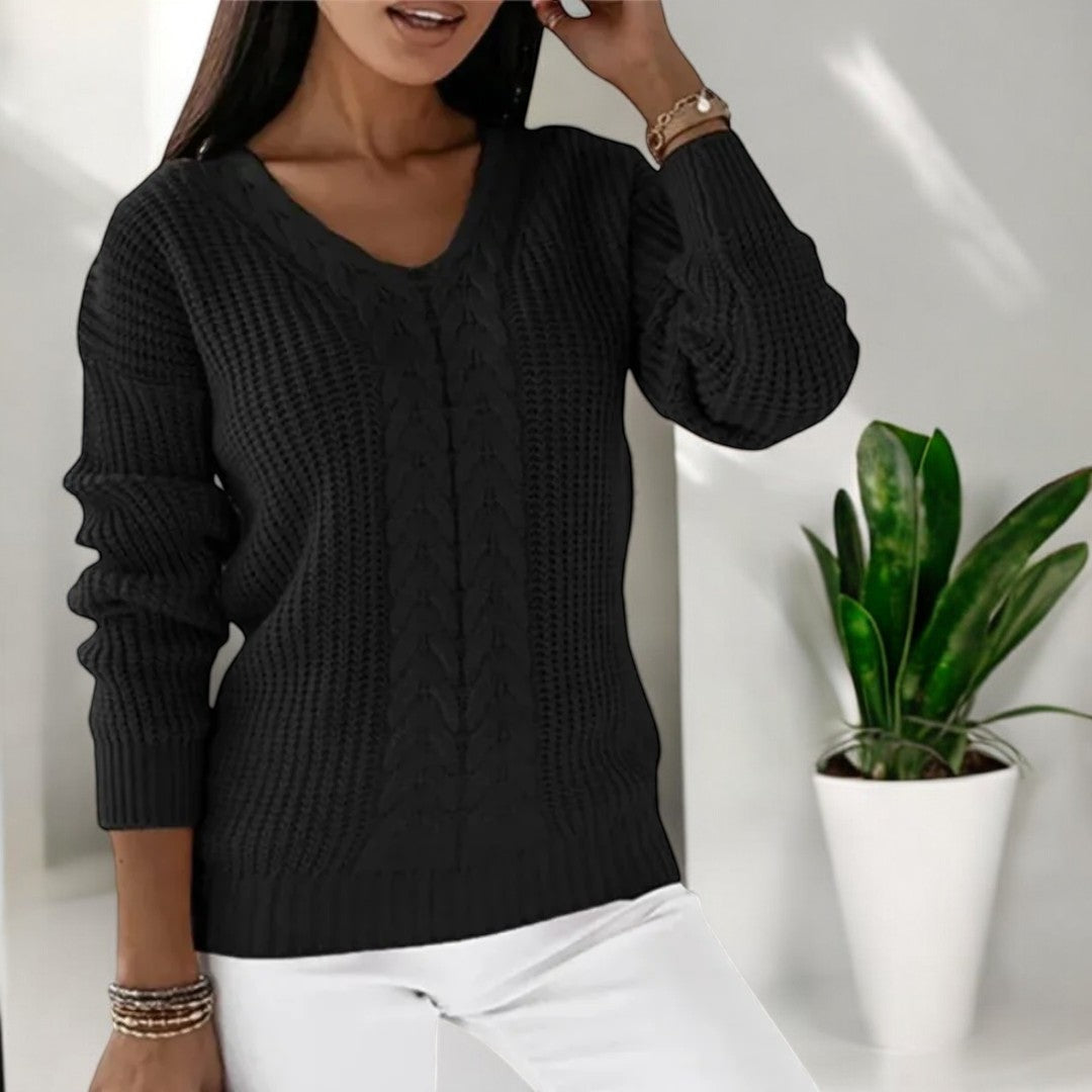 Anika | Klassischer Strickpullover