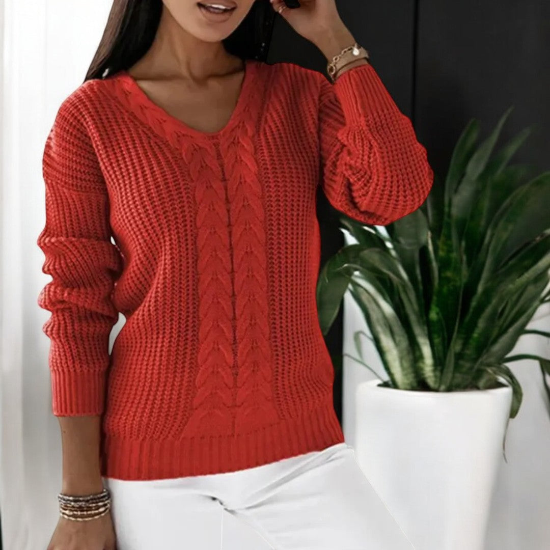 Anika | Klassischer Strickpullover